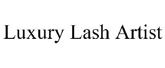 LUXURY LASH ARTIST