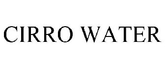 CIRRO WATER