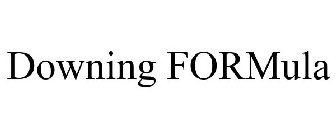 DOWNING FORMULA