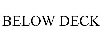 BELOW DECK