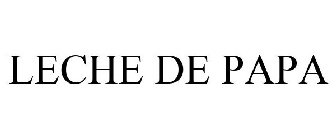 LECHE DE PAPA