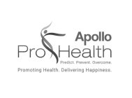 APOLLO PRO HEALTH PREDICT. PREVENT. OVERCOME. PROMOTING HEALTH. DELIVERING HAPPINESS.