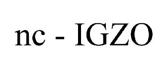 NC - IGZO