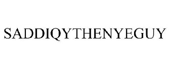 SADDIQYTHENYEGUY