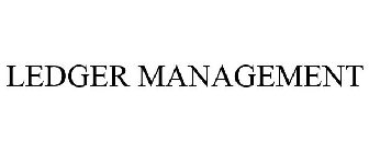 LEDGER MANAGEMENT