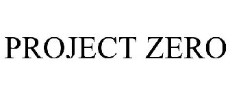 PROJECT ZERO