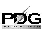 PDG POWERHOUSE DIESEL GENERATORS