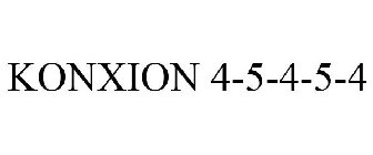 KONXION 4-5-4-5-4