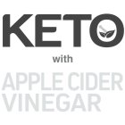 KETO WITH APPLE CIDER VINEGAR