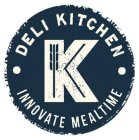 · DELI KITCHEN · K INNOVATIVE MEALTIME