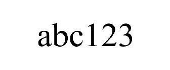 ABC123