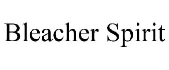 BLEACHER SPIRIT