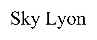 SKY LYON