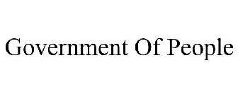 GOVERNMENT OF PEOPLE