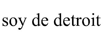 SOY DE DETROIT