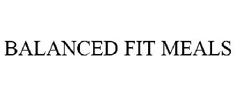 BALANCED FIT MEALS