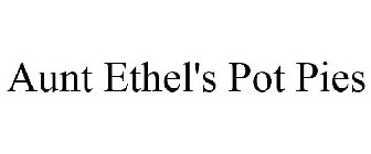 AUNT ETHEL'S POT PIES