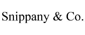 SNIPPANY & CO.