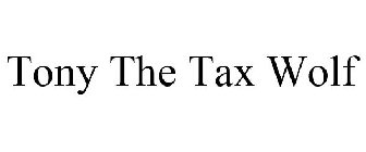 TONY THE TAX WOLF