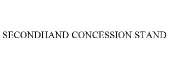 SECONDHAND CONCESSION STAND