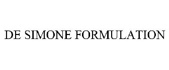 DE SIMONE FORMULATION
