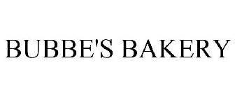 BUBBE'S BAKERY