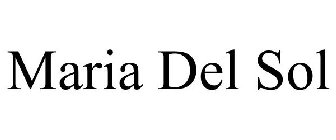 MARIA DEL SOL