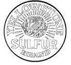 YELLOWSTONE BRAND SULFUR