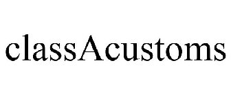 CLASSACUSTOMS