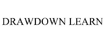 DRAWDOWN LEARN