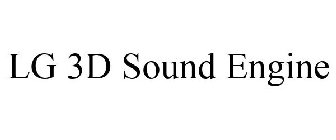 LG 3D SOUND ENGINE