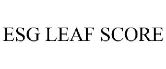 ESG LEAF SCORE