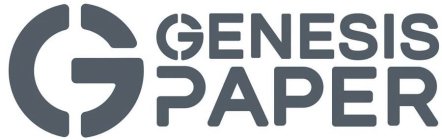 G GENESIS PAPER