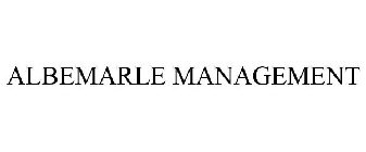 ALBEMARLE MANAGEMENT