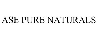 ASE PURE NATURALS