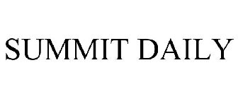 SUMMIT DAILY