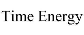 TIME ENERGY