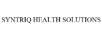 SYNTRIQ HEALTH SOLUTIONS