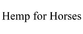 HEMP FOR HORSES