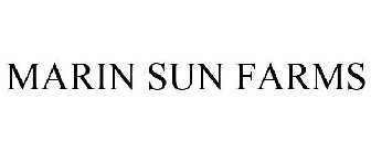 MARIN SUN FARMS