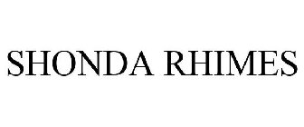 SHONDA RHIMES