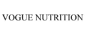 VOGUE NUTRITION