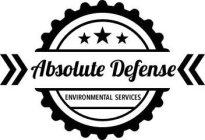 ABSOLUTE DEFENSE ENVIRONMENTAL SERVICES