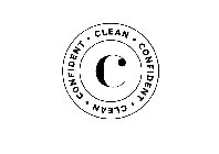C CLEAN CONFIDENT CLEAN CONFIDENT