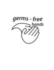 GERMS-FREE HANDS