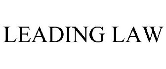 LEADING LAW