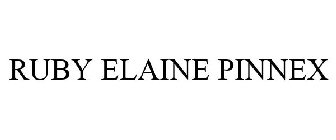 RUBY ELAINE PINNEX