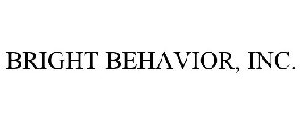 BRIGHT BEHAVIOR, INC.