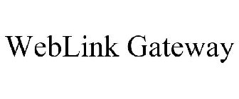 WEBLINK GATEWAY