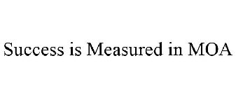 SUCCESS IS MEASURED IN MOA